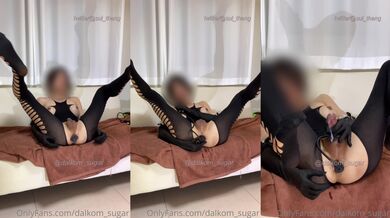 韩国极品长腿TS「dalkom sugar」OF日常性爱私拍 露出、捆缚、群P尺度拉满【第十九弹】(7v) (5)